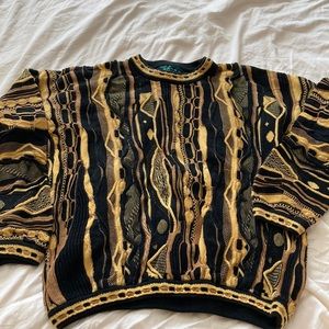 Vintage Coogi Style Sweater! Chunky and Funky! Sz XXL EUC